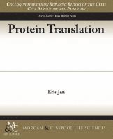 bokomslag Protein Translation