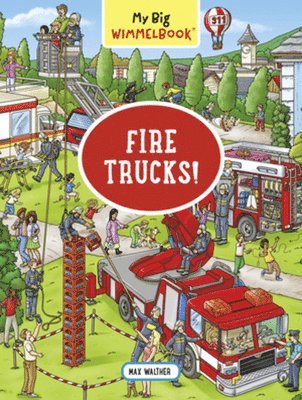 bokomslag My Big Wimmelbook - Fire Trucks!