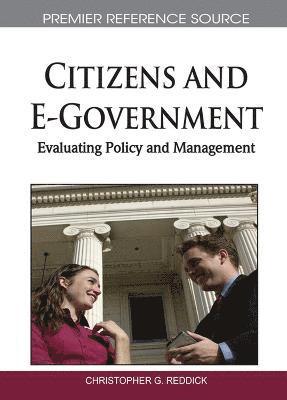 Christopher G. Reddick, Christopher G. Reddick - Citizens and E-Government, Inbunden