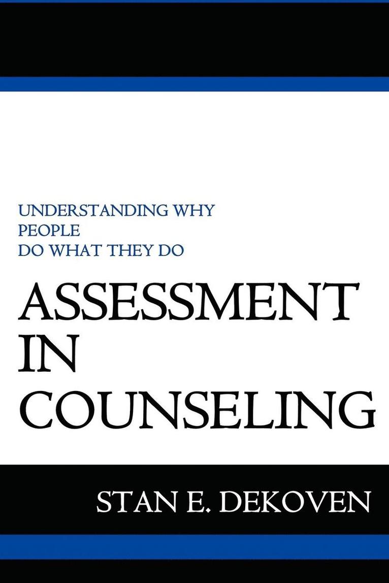 Assessment in Counseling 1