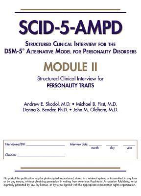 bokomslag Structured Clinical Interview for the DSM-5¿ Alternative Model for Personality Disorders (SCID-5-AMPD) Module II