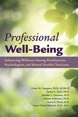 Professional Well-Being 1