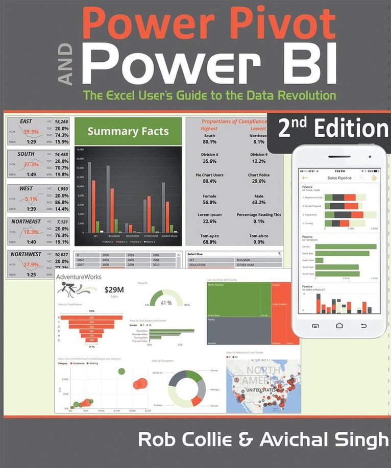 Rob Collie, Avichal Singh - Power Pivot and Power BI, Häftad