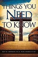Roy W. Freeman - Things You Need To Know, Häftad