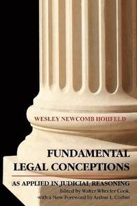 bokomslag Fundamental Legal Conceptions as Applied in Judicial
