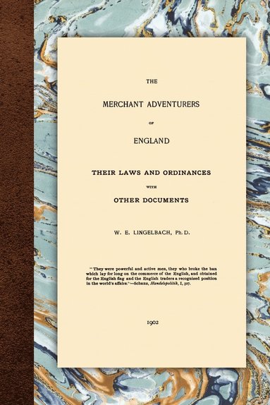 bokomslag Merchant Adventurers of England