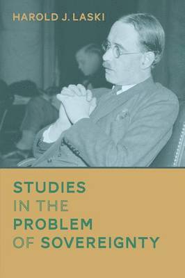 bokomslag Studies in the Problem of Sovereignty