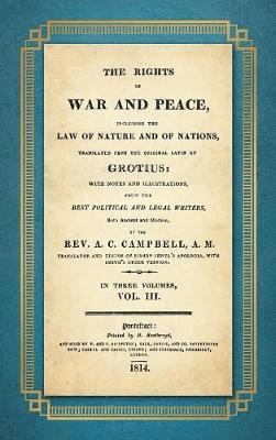 bokomslag The Rights of War and Peace