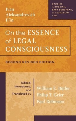 bokomslag On the Essence of Legal Consciousness