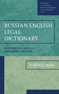 bokomslag Russian-English Legal Dictionary