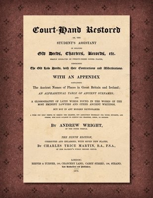 Court-Hand Restored [1879] 1