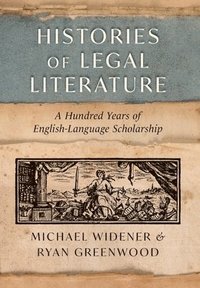 bokomslag Histories of Legal Literature