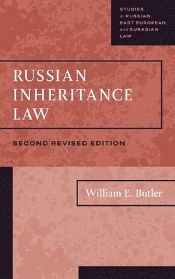 bokomslag Russian Inheritance Law