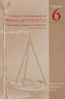 International Monetary Fund: Legal Department, International Monetary Fund - Current developments in monetary and financial law, Häftad
