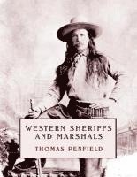 bokomslag Western Sheriffs and Marshals (reprint edition)