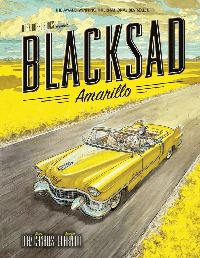 Juan Diaz Canales, Juan Díaz Canales - Blacksad: Amarillo, Inbunden