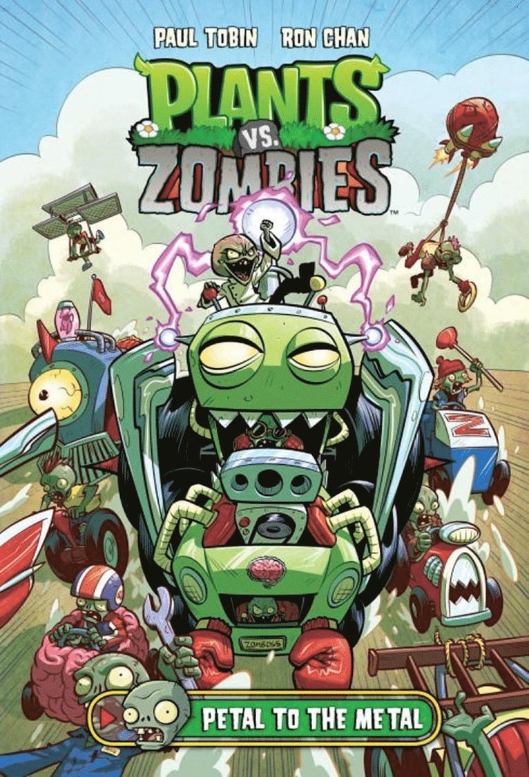 Paul Tobin, Ron Chan - Plants vs. Zombies Volume 5: Petal to the Metal, Inbunden