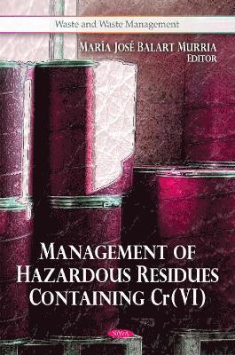 bokomslag Management of Hazardous Residues Containing Cr(VI)