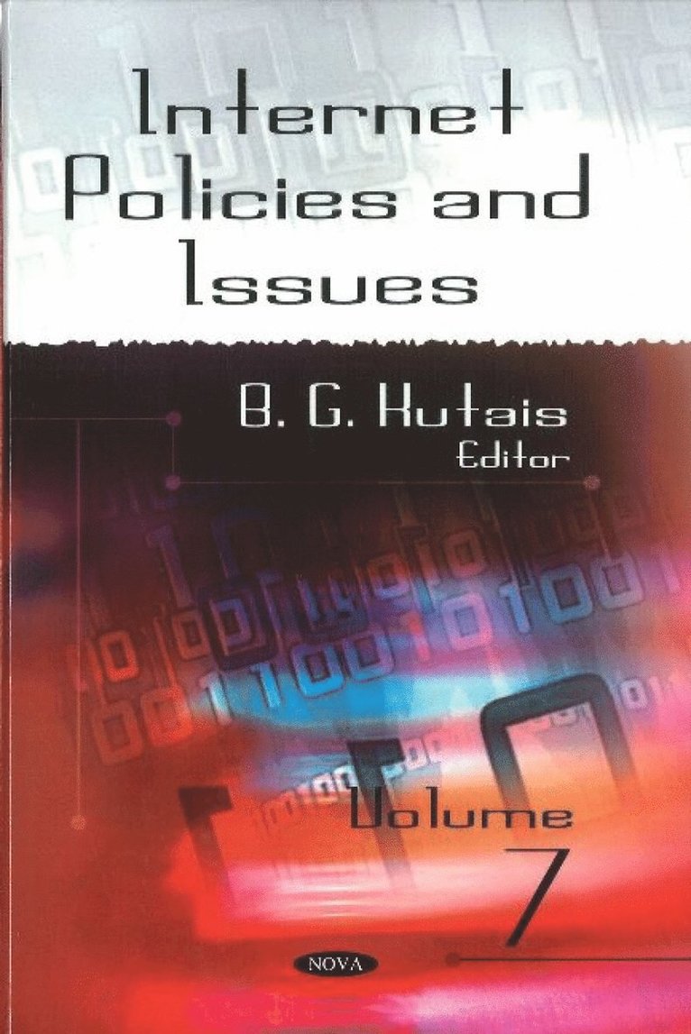 B G Kutais - Internet Policies & Issues, Inbunden