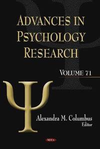bokomslag Advances in Psychology Research