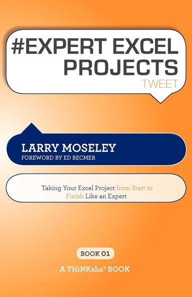 bokomslag # EXPERT EXCEL PROJECTS tweet Book01