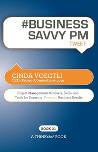 bokomslag # BUSINESS SAVVY PM tweet Book01