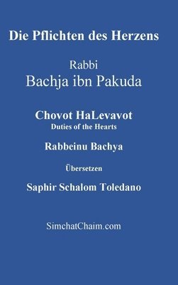 bokomslag Die Pflichten des Herzens - Chovot HaLevavot