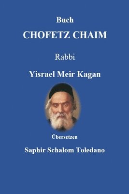 bokomslag Buch CHOFETZ CHAIM - Den Mund behalten