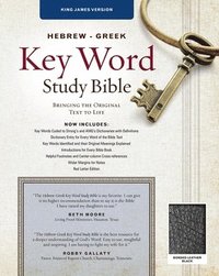 bokomslag The Hebrew-Greek Key Word Study Bible