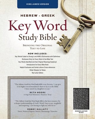 bokomslag Hebrew-Greek Key Word Study Bible-KJV