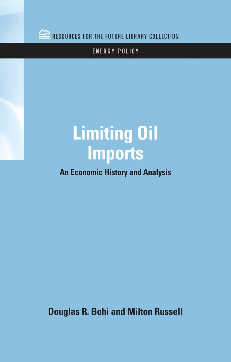 Limiting Oil Imports 1