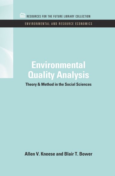 bokomslag Environmental Quality Analysis