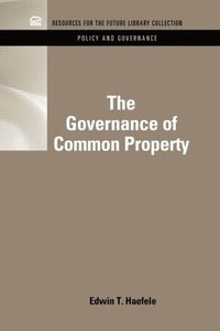 bokomslag The Governance of Common Property Resources