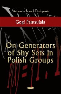 bokomslag On Generators of Shy Sets in Polish Groups