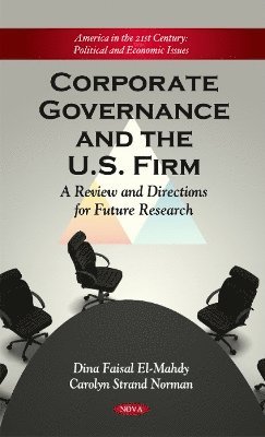 bokomslag Corporate Governance & the Firm