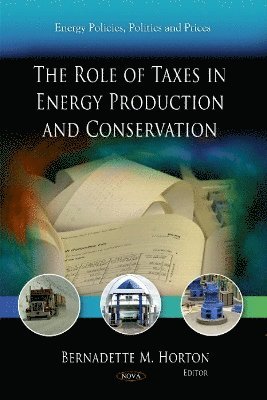bokomslag Role of Taxes in Energy Production & Conservation