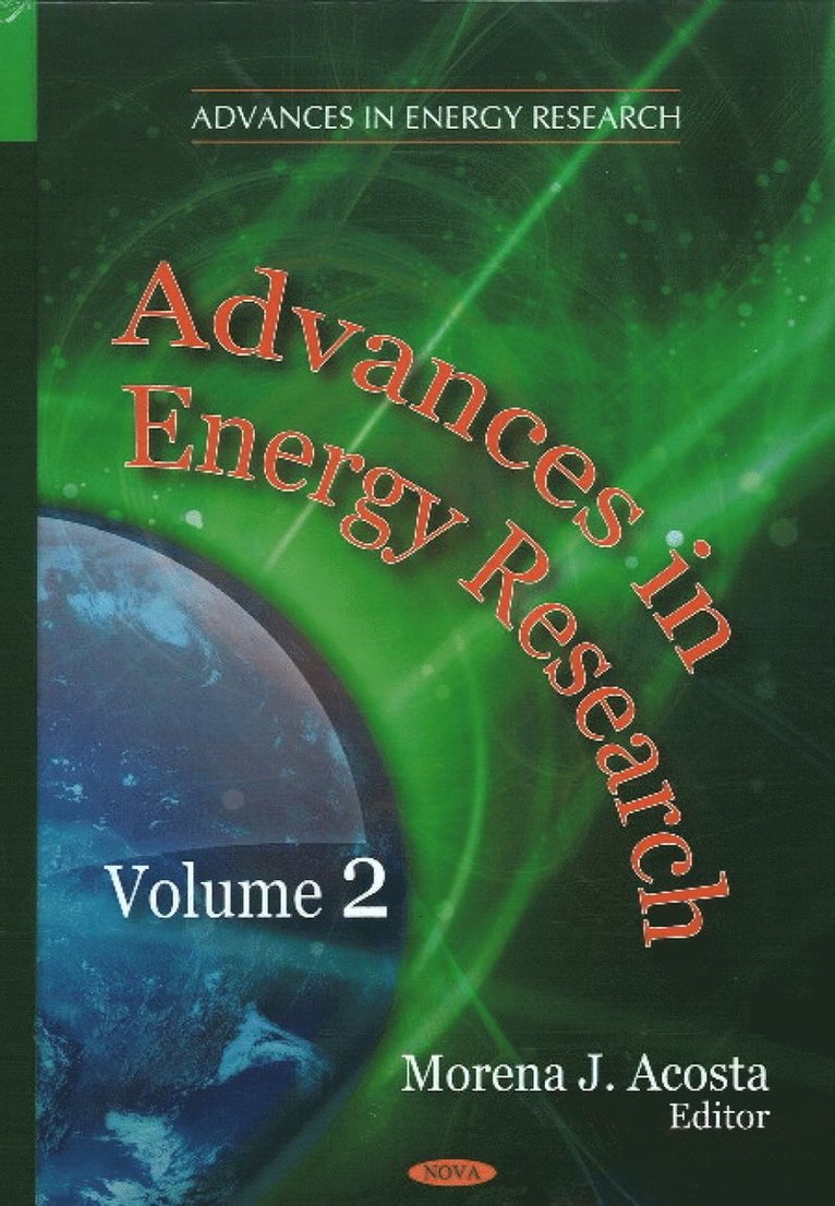 Morena J Acosta - Advances in Energy Research, Inbunden