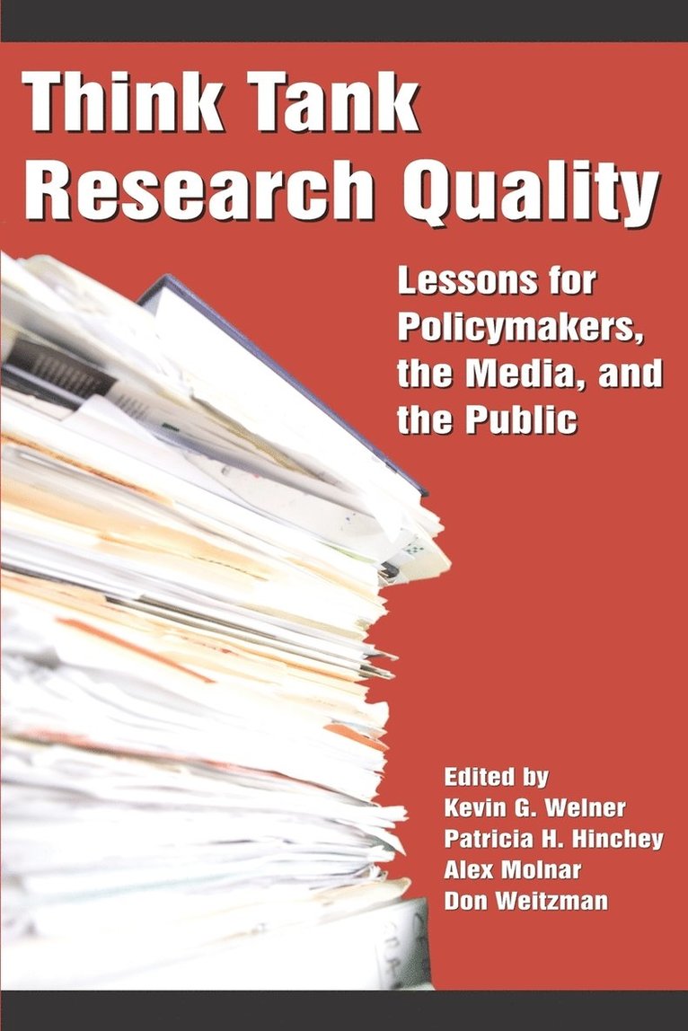 Think Tank Research Quality 1