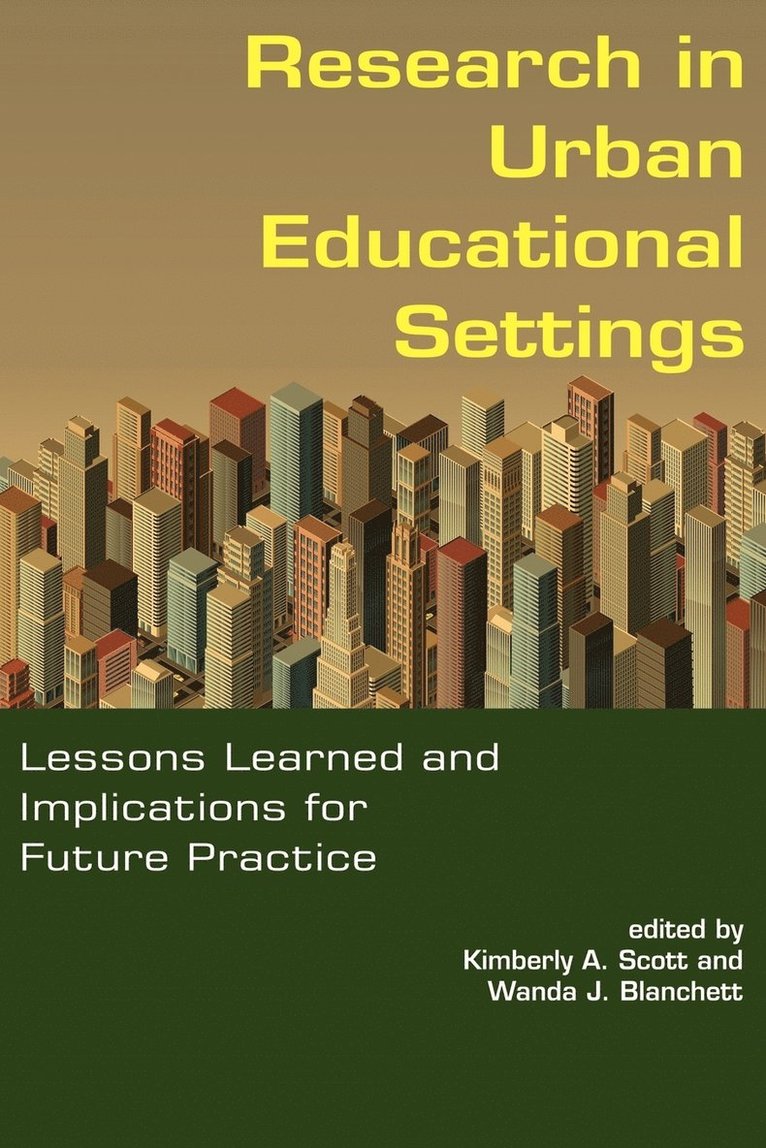 Research in Urban Educational Settings 1