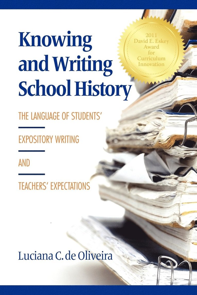 Knowing and Writing School History 1