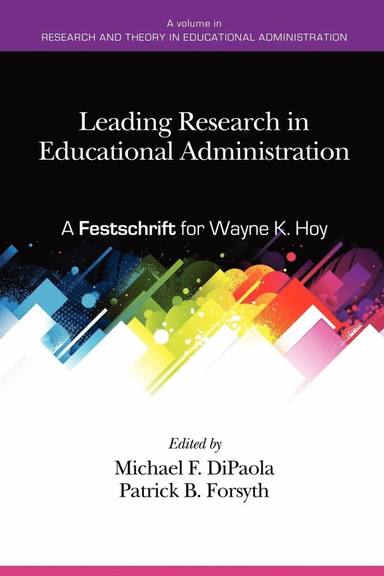 Leading Research in Educational Administration