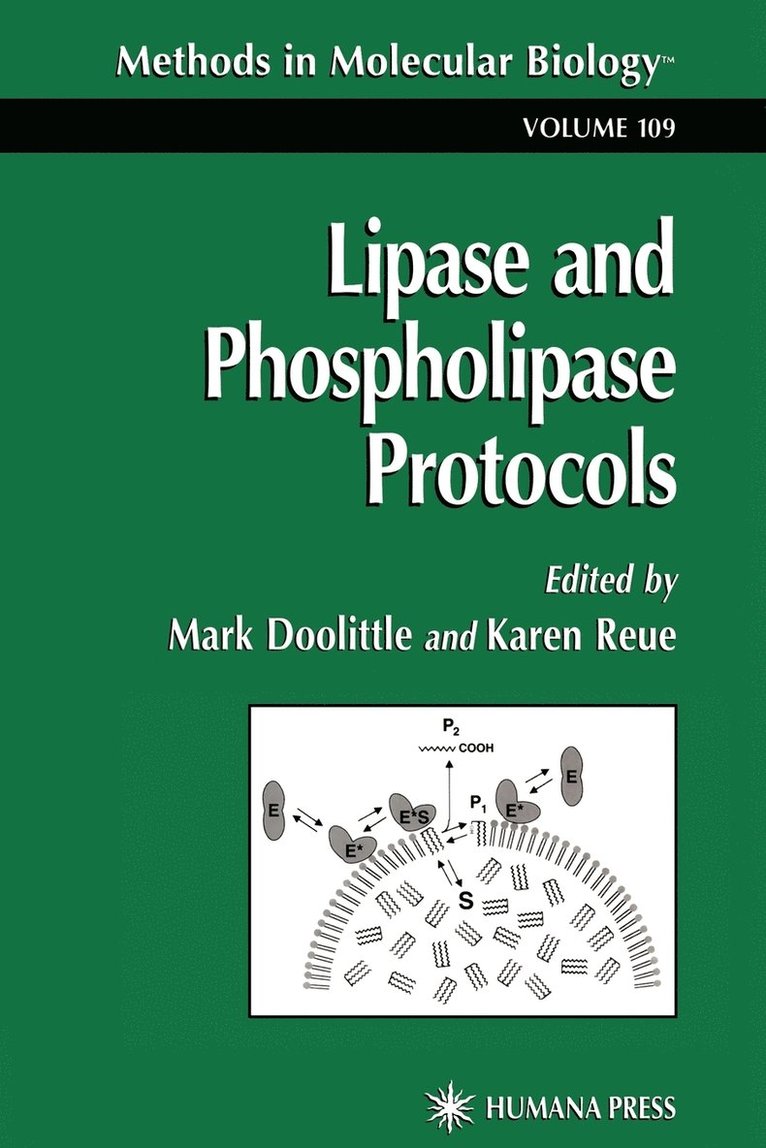 Lipase and Phospholipase Protocols 1