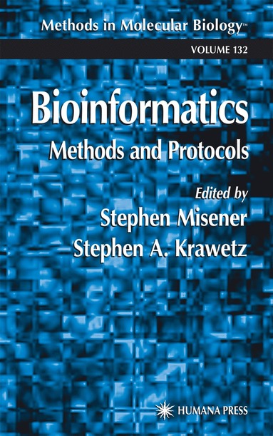 bokomslag Bioinformatics Methods and Protocols