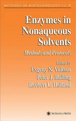 bokomslag Enzymes in Nonaqueous Solvents