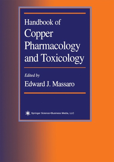 bokomslag Handbook of Copper Pharmacology and Toxicology