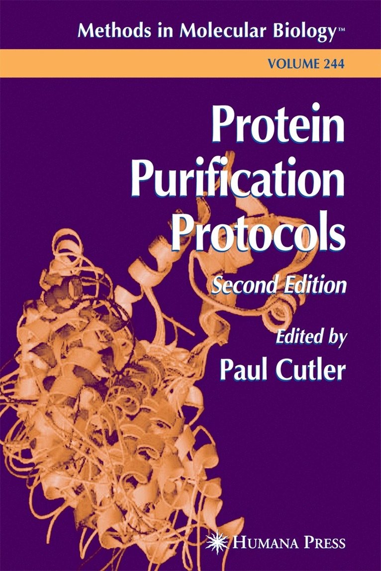 Paul Cutler - Protein Purification Protocols, Häftad