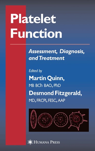 Martin Quinn, Desmond Fitzgerald, Dermott Cox - Platelet Function, Häftad