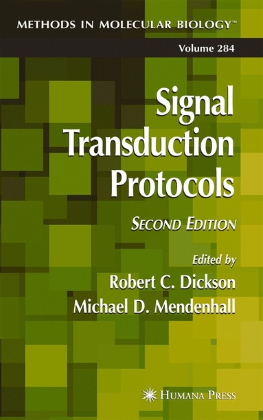 bokomslag Signal Transduction Protocols