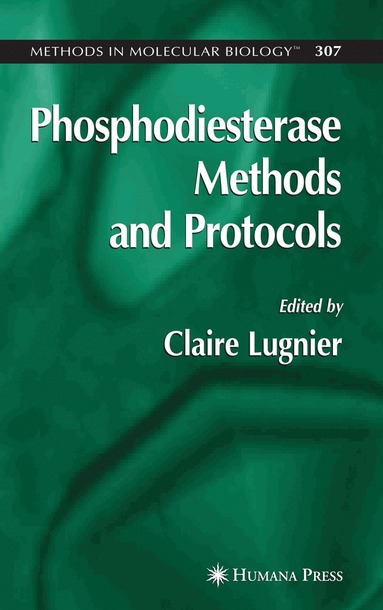 bokomslag Phosphodiesterase Methods and Protocols