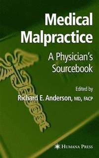bokomslag Medical Malpractice